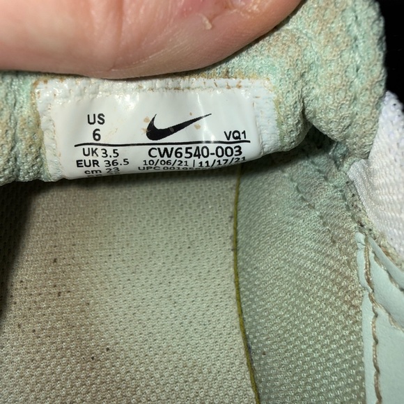 Nike Women’s Mint Green Slip-On Sneakers - Picture 4 of 4